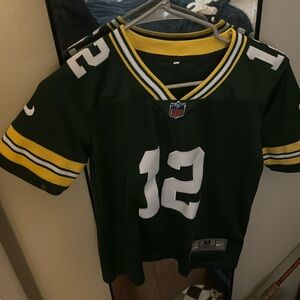 Official NFL Aaron Rodgers Jersey. Amazing jersey just too small.